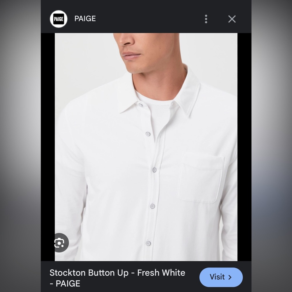 Paige Stockton Button Shirt